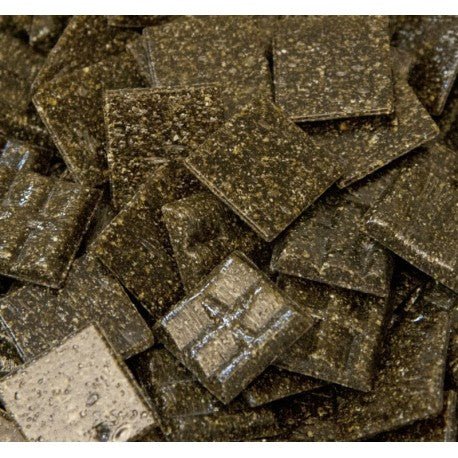 Mosaico di vetro 20mm Marrone terra