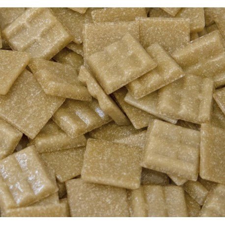 Mosaico di vetro 20mm Caramello