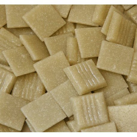 Mosaico di vetro 20mm crema