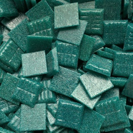 Mosaico di vetro Murano 20mm Petrolio