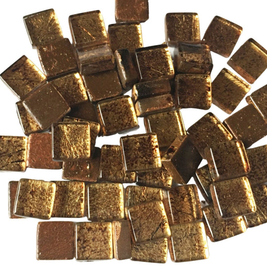 Glasmosaik Spiegel 10mm  Bronze