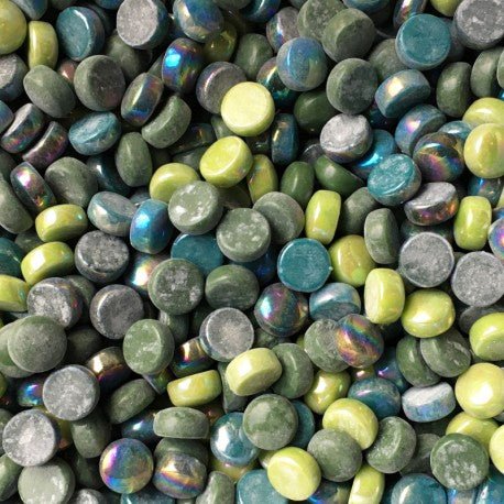 Drops 12mm  Dark Green Mix