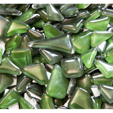 Verre Mosaique - glass mosaic -Glasmosaik-glasmozaïek-Glaspuzzels Conifeermix - mosaicshop