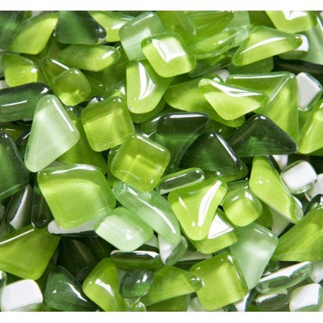 Verre Mosaique - glass mosaic -Glasmosaik-glasmozaïek-Glaspuzzels Hostamix - mosaicshop