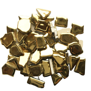 Verre Mosaique - glass mosaic -Glasmosaik-glasmozaïek-Keramische Puzzels Goud - mosaicshop
