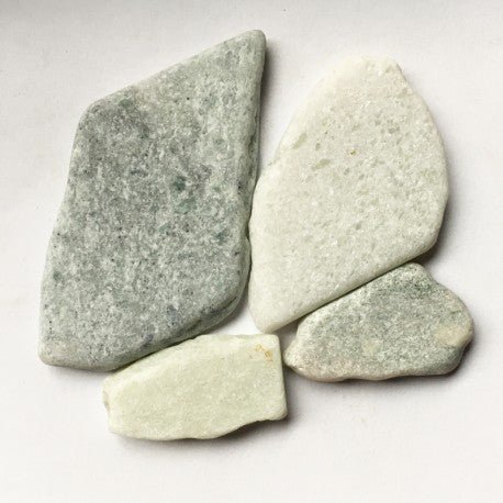 Marmor Polygonal Verde Luz