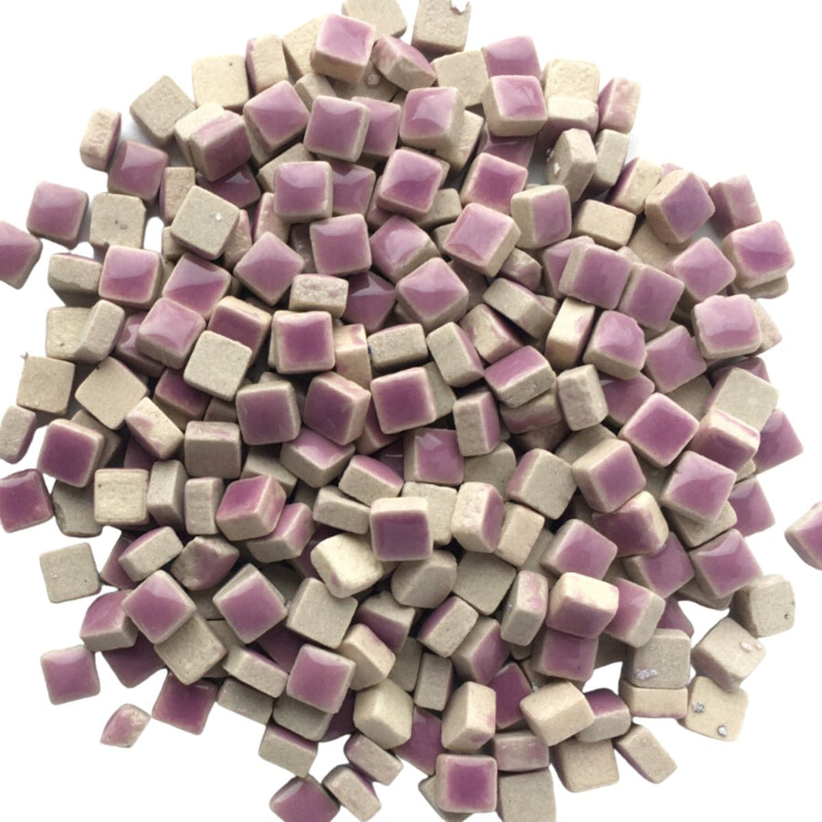 Verre Mosaique - glass mosaic -Glasmosaik-glasmozaïek-Micro Keramiek 5mm Paars - mosaicshop