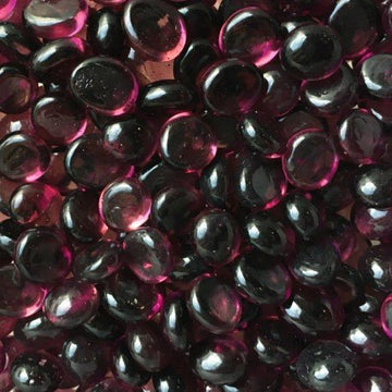 Verre Mosaique - glass mosaic -Glasmosaik-glasmozaïek-Mini Glasdruppels 9-13mm Druif - mosaicshop