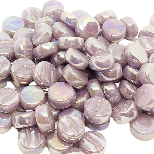 Dots Pearlised 8mm   Lilac