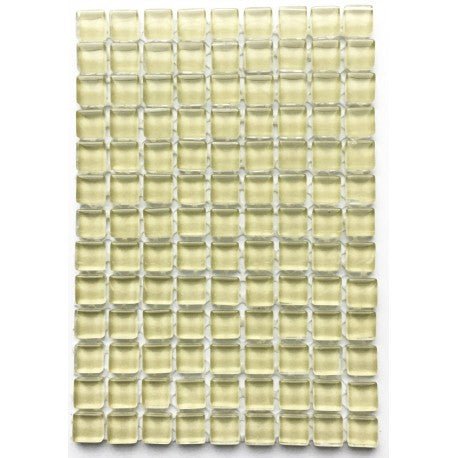 Verre Mosaique - glass mosaic -Glasmosaik-glasmozaïek-Murrini 10mm Ivoor - mosaicshop