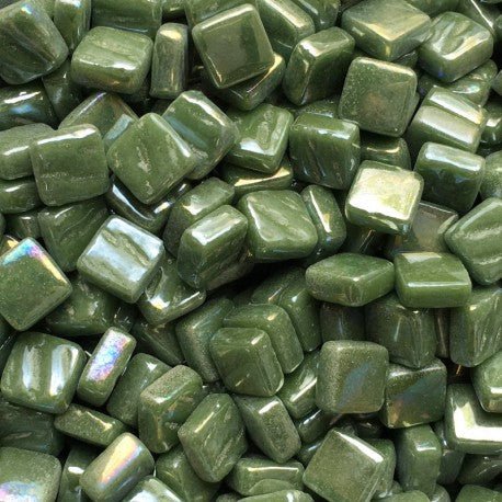 Ottoman Madreperla 8mm Verde Abete