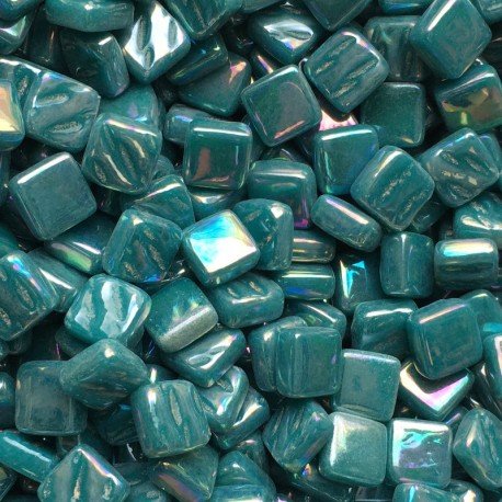 Ottoman Madreperla 8mm Ciano Scuro