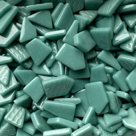 Ottoman Puzzle Mezzo Ciano