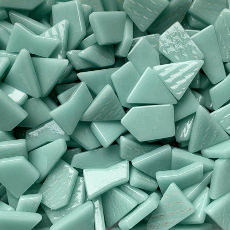 Ottoman Puzzle Ciano Chiaro