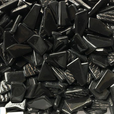 Ottoman Puzzle Nero Opale