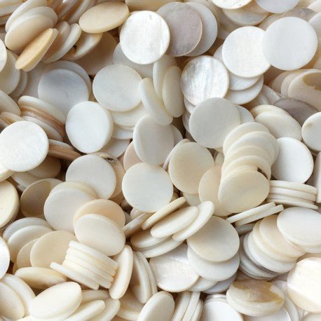 Conchiglia Madreperla Rotonda 15mm