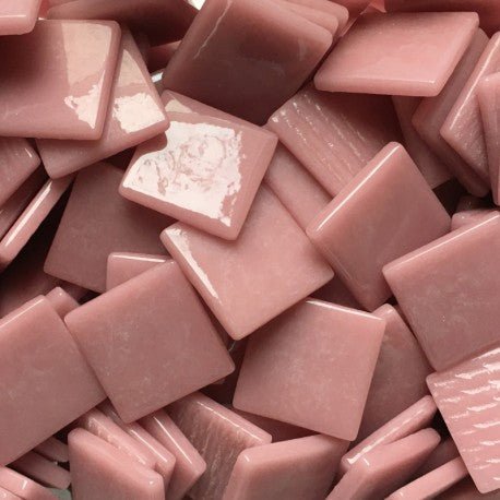 Fantasy Glas 25mm  Dunkelrosa