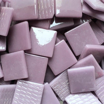Verre Mosaique - glass mosaic -Glasmosaik-glasmozaïek-Pâte de Verre 25mm Lila - mosaicshop
