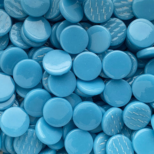 Pastilles De Verre 18mm Lac Bleu