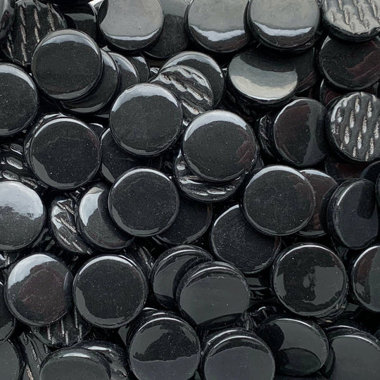 Pastilles De Verre 18mm Noir