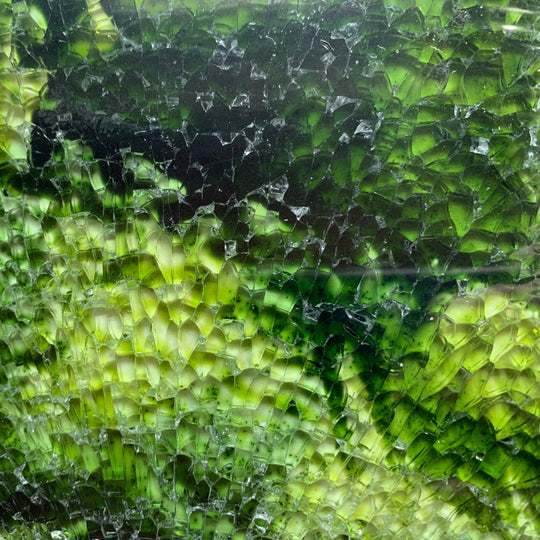 Safety Glas  Marbled Green