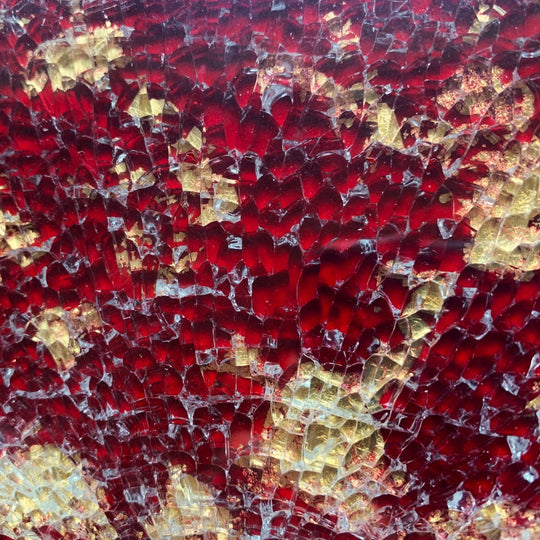 Safety Glas  Golden Red