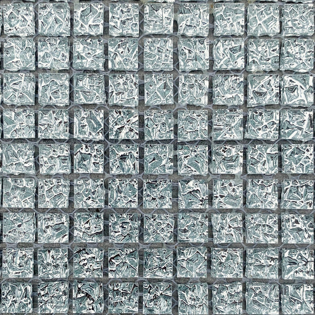 Verre Mosaique - glass mosaic -Glasmosaik-glasmozaïek-Spiegel Textuur 15mm - mosaicshop