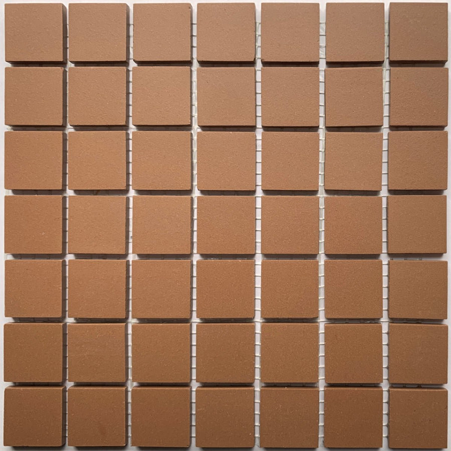 Winckelmans Havane – matt 20x20 mm mosaic tiles on mesh