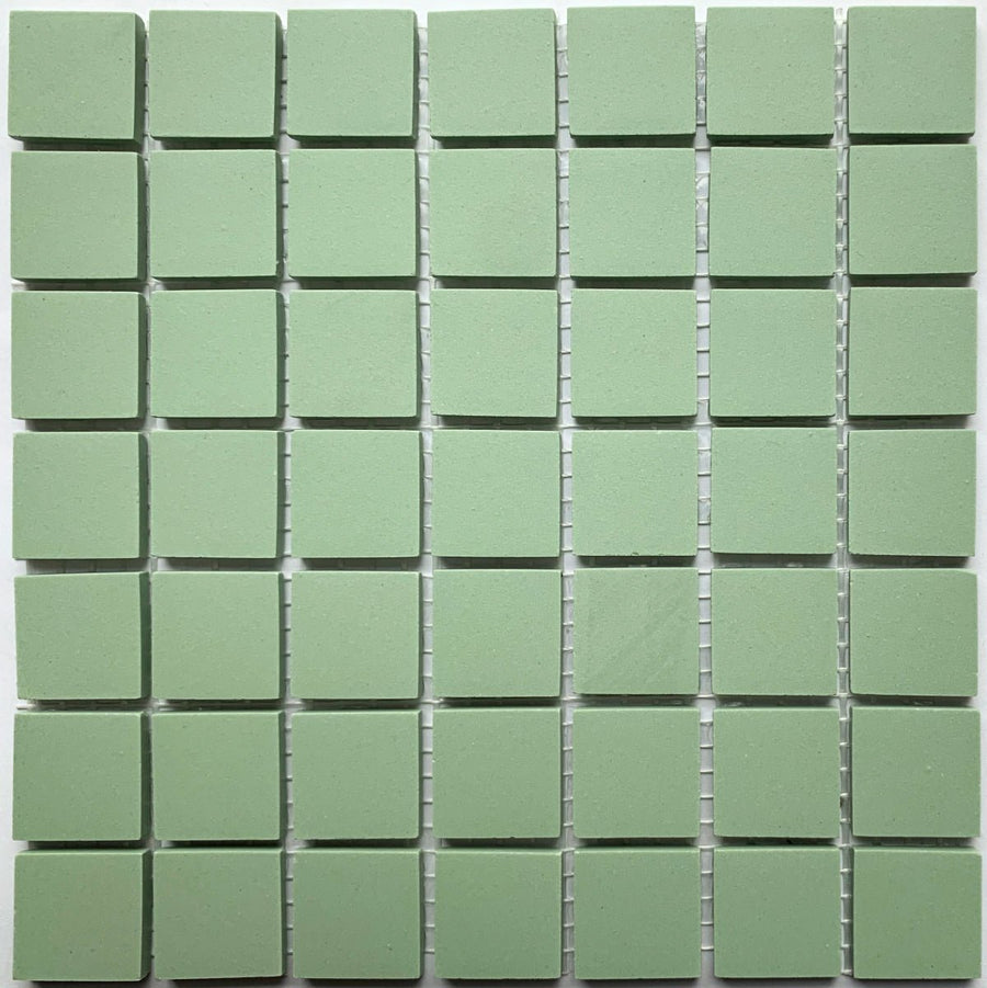 Verre Mosaique - glass mosaic -Glasmosaik-glasmozaïek-Winckelmans 20mm Pistache - mosaicshop